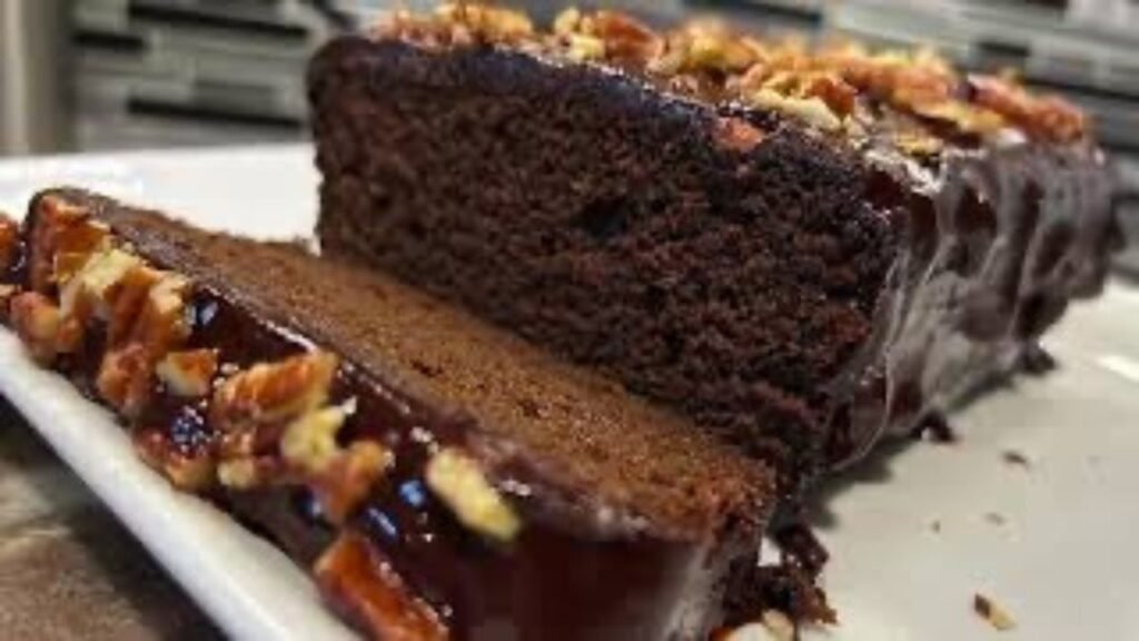 Cake moelleux à la caroube et farine de manioc